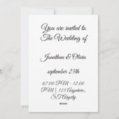 Bouquet floral blooming garden シーズンカード (裏面)