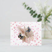 Bouquet floral blooming garden シーズンポストカード (スタンド正面)