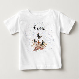 Bouquet floral blooming garden ベビーTシャツ