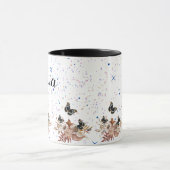 Bouquet floral blooming garden マグカップ (中央)