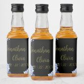 Bouquet floral blooming garden リキュールボトルラベル (ボトル)