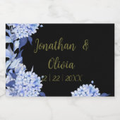 Bouquet floral blooming garden リキュールボトルラベル (シングルラベル)