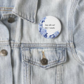 Bouquet floral blooming garden 缶バッジ (インサイチュ)