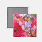 Bouquet For You Magnet マグネット (正面/裏面)