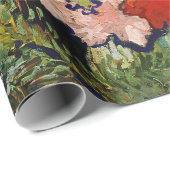 Bouquet of Flowers in a Vase by Vincent Van Gogh ラッピングペーパー (ロールコーナー)