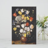 Bouquet of Flowers in an Earthenware Vase (1610) (スタンド正面)