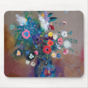 Bouquet of Flowers, Redon マウスパッド