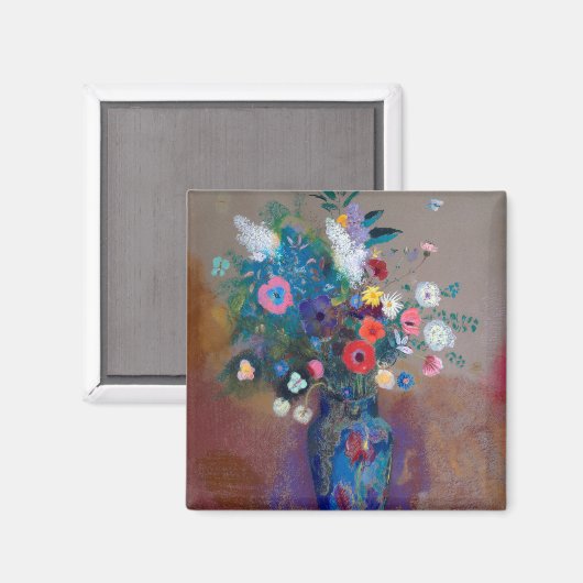 Bouquet of Flowers, Redon マグネット (正面/裏面)