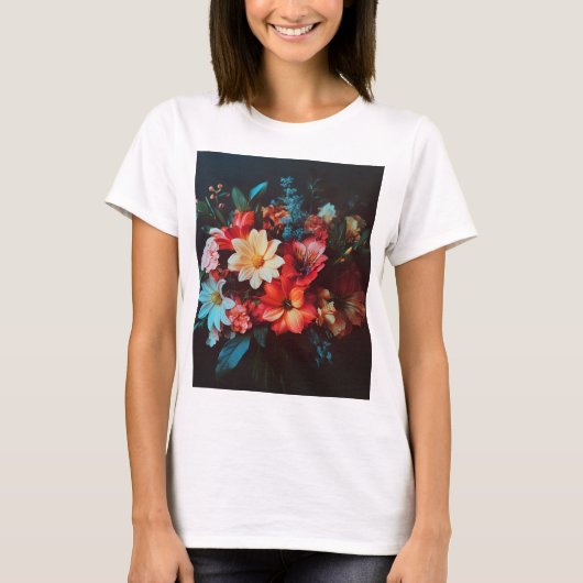 bouquet of flowers tシャツ (正面)