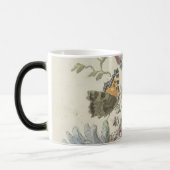 Bouquet of Flowers with a Painted Lady Butterfly, モーフィングマグカップ (左)