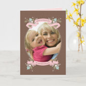Bouquet of Love Framed Photo Mother's Day Card カード (黄色い花)