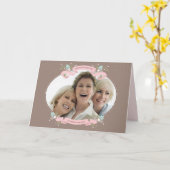 Bouquet of Love Framed Photo Mother's Day Card カード (黄色い花)