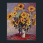Bouquet of Sunflowers by Claude Monet,ヴィンテージ・アート ウッドウォールアート<br><div class="desc">クロード・モネによるサンフラワーの花束(1881)は、ヴィンテージの印象派素晴らしの美術フローラの静止絵画生活だ。庭から黄色に咲く花。花瓶の中の夏の季節のひまわりの花束。アーティストについて：クロード・モネ(1840-1926)は印象派の運動の創始者であフランスのり絵画、その絵画の大部分は「空中に浮かぶ」（野外に浮かぶ）スタイル印象派の風景である。</div>