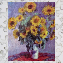 Bouquet of Sunflowers by Claude Monet,ヴィンテージ・アート