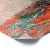 Bouquet of Sunflowers by Monet Impressionist ポスター (角)