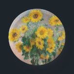 Bouquet of Sunflowers by Monet Impressionist Art ペーパープレート<br><div class="desc">クラシック最高傑作 – モネ絵画ツ印象派シリーズ – 花束</div>