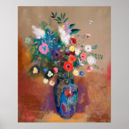 Bouquet Of Wild Field Flowers - Odilon Redon ポスター