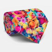 Bouquet Roses Neck Tie ネクタイ (ロール)