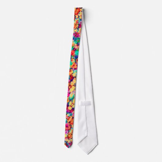 Bouquet Roses Neck Tie ネクタイ (裏面)