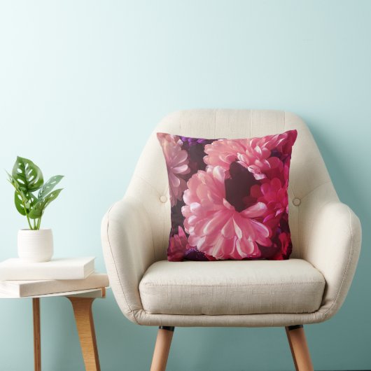 "Bouquet" Throw Pillow クッション (椅子)