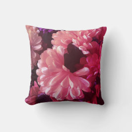 "Bouquet" Throw Pillow クッション