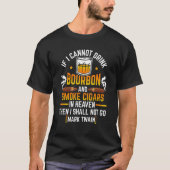 Bourbon And Cigars Tシャツ (正面)