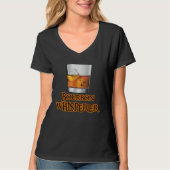 Bourbon Whisperer Whiskey Themed Drinking Tシャツ (正面)