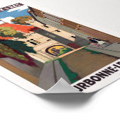 Bourbonne-les-Bains Vintageポスター1930 ポスター (角)