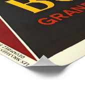 Bourdou Vintage Aperitif Poster ポスター (角)