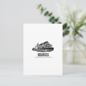 Bourges  Cathedrale SaintEtienne  Affiche Vintage  ポストカード (スタンド正面)