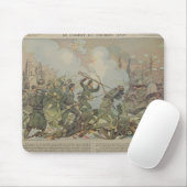 Bourget 1887年の戦い マウスパッド (マウス)