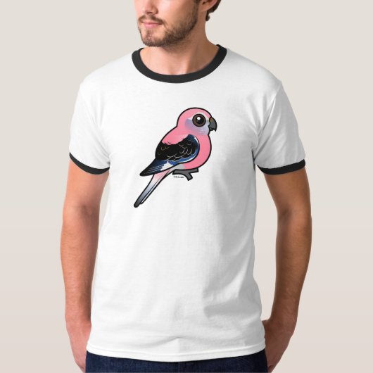 Bourkeのインコ Tシャツ (正面)