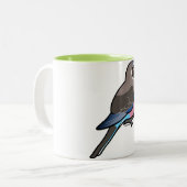 Bourkeのオウム ツートーンマグカップ (正面左)