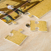 Bournemouthのジャイアントデッキチェアビーチ。 ジグソーパズル (側面)