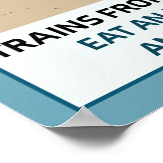 Bournemouth Vintage Retro Seaside Poster ポスター (角)