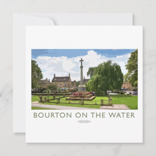 Bourton on the Water Railwayポスター シーズンカード (正面)
