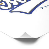 Bousquet Mountain Massachusetts Skiロゴ フォトプリント (角)