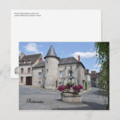 Boussac, Creuse，フランスのはがき ポストカード (正面/裏面)