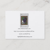 Bouteilleの盛り土カード 名刺 (裏面)