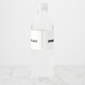 Bouteille de vodka LA CITAX ペットボトルラベル (裏面)