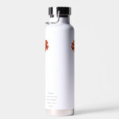 Bouteille d'eau / Gourde Fleur Naissance Œillet  ウォーターボトル (右面)