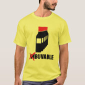 bouteille vin buvable humour alcool quantité tシャツ (正面)