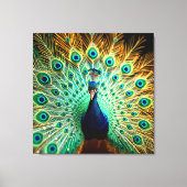 Boutique Art Print – Dimensional Elegance in Bloom キャンバスプリント (正面)