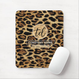 Boutique Branding Leopard Skin Beauty Industry マウスパッド