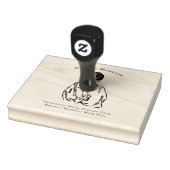 Boutique Branding | Modern Fashion Illustration ラバースタンプ (スタンプ)