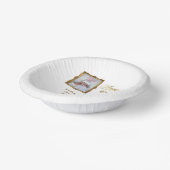 Boutique Gold Frame Photo Keepsake  ペーパーボウル (傾斜あり)