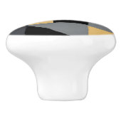 Bouton de Porte en Céramique – Géométrie Déco セラミックノブ (側面)
