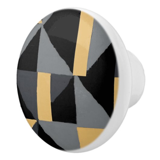 Bouton de Porte en Céramique – Géométrie Déco セラミックノブ (右)