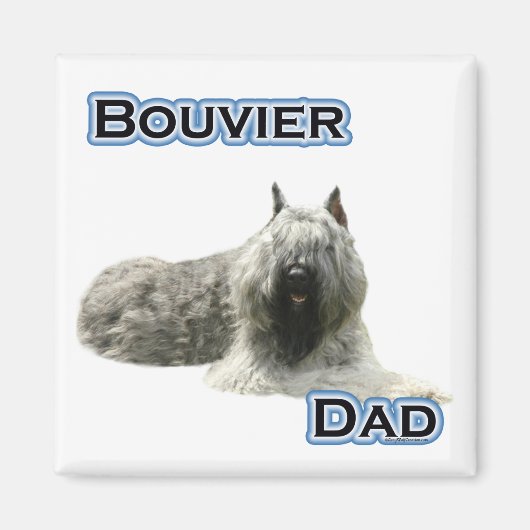 Bouvierパパ4 – マグネット (正面)