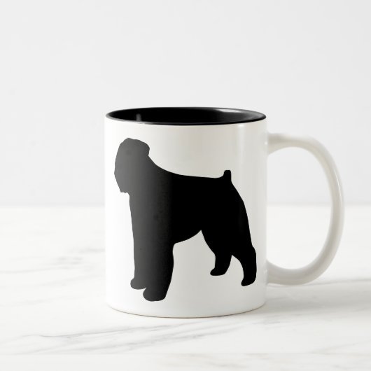 Bouvier des Flandresのギア ツートーンマグカップ (右)